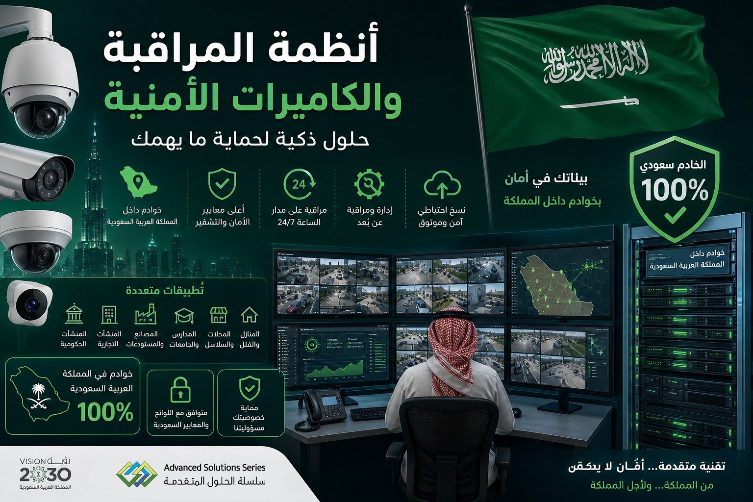 Saudi National Surveillance Systems — Vision 2030